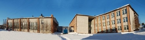 Здание Юшалинской средней школы