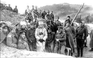 А.Е. Снесарев в окопах Первой мировой войны. 1916 год